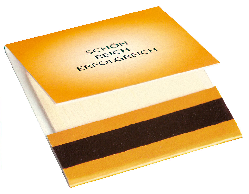 Werbezündhölzer, Briefchen 45x50mm Inhalt 1x9 Streichhölzer
