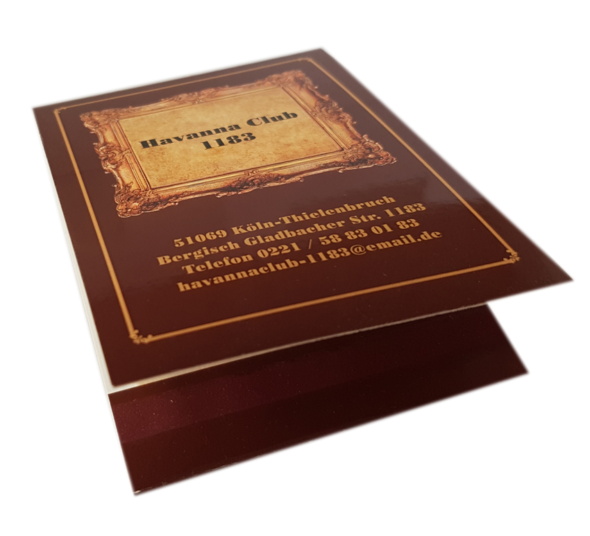 Werbezündhölzer, Briefchen 75x97mm Inhalt 10 lange Streichhölzer